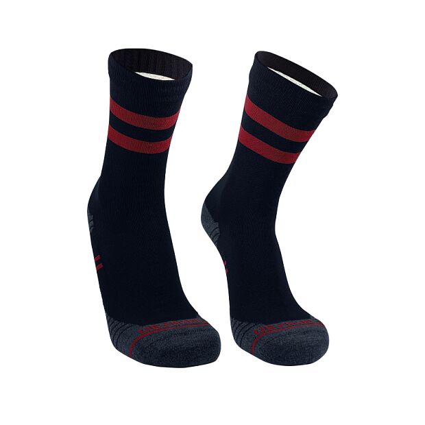 Водонепроницаемые носки DexShell Running Lite с красными полосками XL (47-49), DS20610REDXL - 1