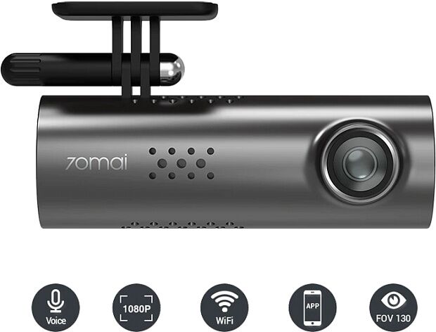 Видеорегистратор 70Mai Smart Recorder 1S D06 (Black/Черный) : отзывы и обзоры - 5