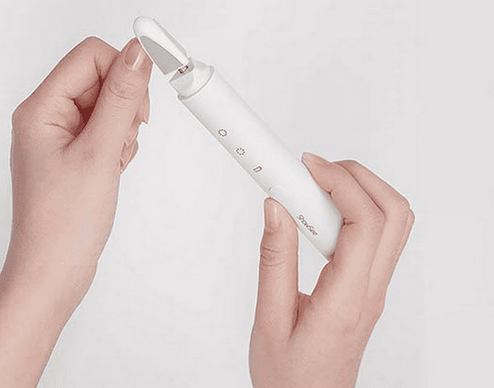 Работа насадок электрической пилки для ногтей Xiaomi ShowSee Electric Nail Sharpener B2-W