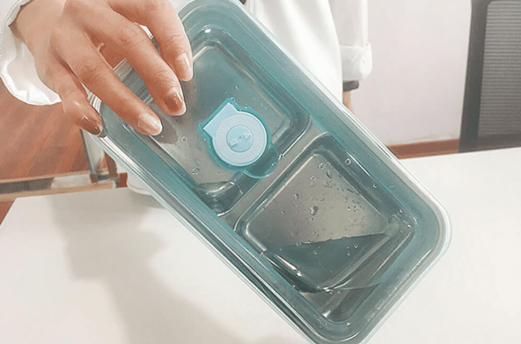 Контейнер с крышкой ланч-бокса Xiaomi Liren Portable Cooking Electric Lunch Box FH-18